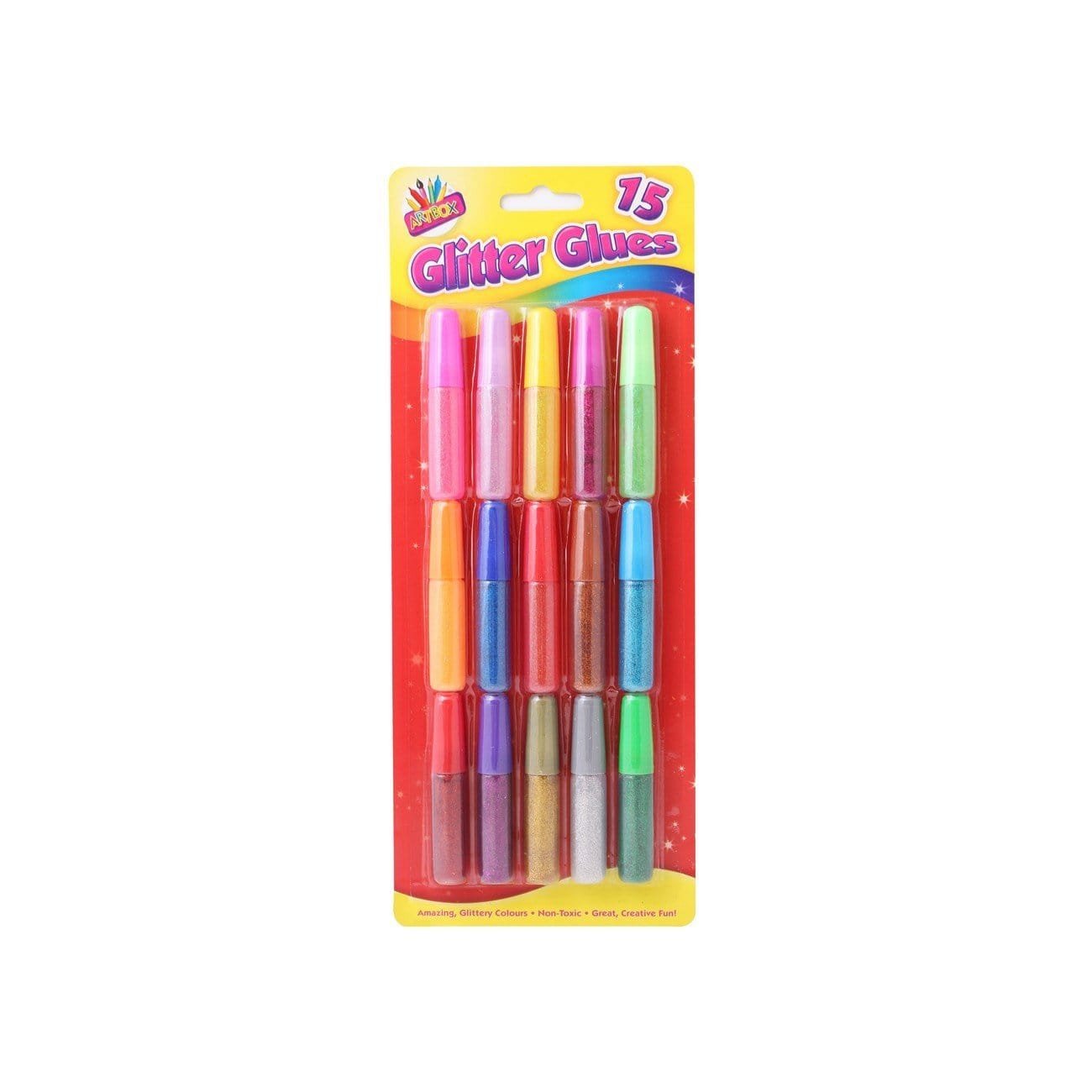 15 Mini Glitter Glue Pens What Stores